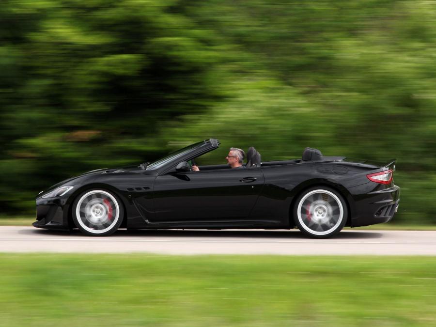  Maserati GranCabrio MC Tridente by Novitec Rosso 2013 года  (фото 3 из 10)